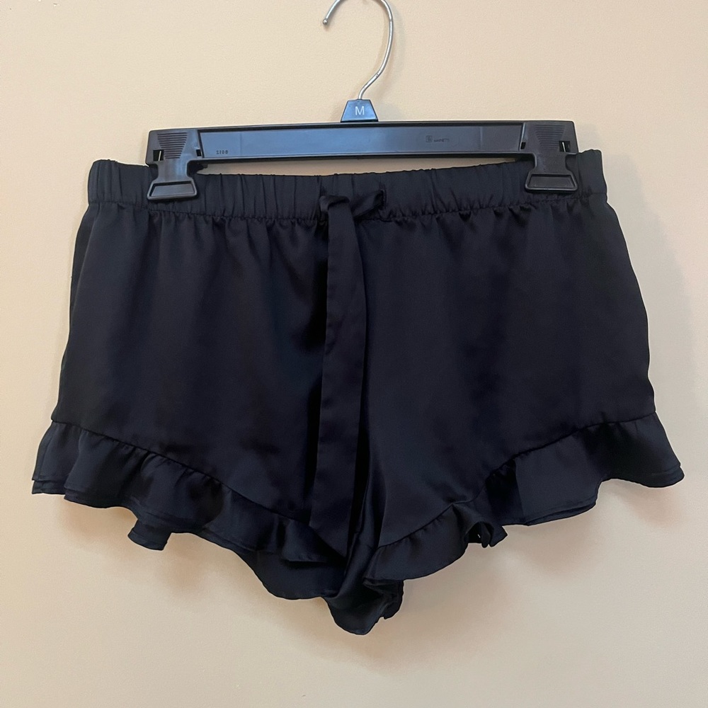Satin pj shorts VS